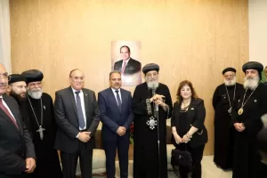 بحضور محافظ الشرقية.. قداسة البابا تواضروس الثاني يدشن كنيسة القديسة الشهيدة رفقه وأولادها الخمسة بمدينة الصالحية الجديدة 19 - جريدة المساء