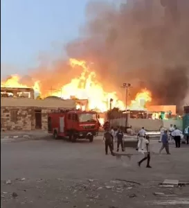 لا إصابات | محافظ الجيزة يعاين جهود السيطرة على حريق نشب بديكور أحد مواقع التصوير بمدينة الإنتاج الإعلامي 20 - جريدة المساء لا إصابات | محافظ الجيزة يعاين جهود السيطرة على حريق نشب بديكور أحد مواقع التصوير بمدينة الإنتاج الإعلامي 19 - جريدة المساء