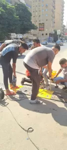 استجابة لأولياء الأمور.. تركيب وسائل تهدئة لسرعة السيارات بمحيط مدارس إمبابة حفاظا على سلامة الطلاب 21 - جريدة المساء