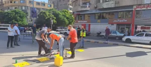 استجابة لأولياء الأمور.. تركيب وسائل تهدئة لسرعة السيارات بمحيط مدارس إمبابة حفاظا على سلامة الطلاب 29 - جريدة المساء