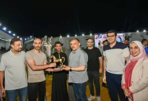 مجسمات لحصان جامح جوائز الفائزين في مسابقة تراث أدب الخيل بمهرجان الشرقية للخيول العربية 35 - جريدة المساء