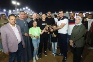 مجسمات لحصان جامح جوائز الفائزين في مسابقة تراث أدب الخيل بمهرجان الشرقية للخيول العربية 39 - جريدة المساء