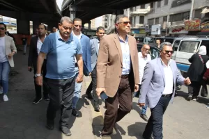 محافظ الجيزة يتابع ميدانياً حالة الإشغالات والنظافة بميدان الجيزة ومتفرعاته 29 - جريدة المساء