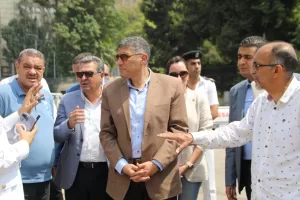 محافظ الجيزة يتابع ميدانياً حالة الإشغالات والنظافة بميدان الجيزة ومتفرعاته 21 - جريدة المساء