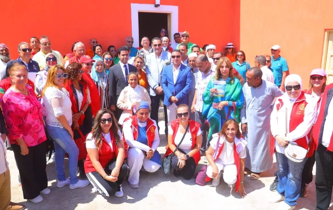 "صناع الخير": افتتاح قرية الحرابى بالضبعة بعد إعادة إعمار منازلها المتهالكة 19 - جريدة المساء