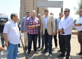 جولة مطولة لمحافظ الجيزة لمتابعة أعمال التطوير بمحيط المتحف الكبير وطريقي المريوطية وسقارة السياحي 17 - جريدة المساء