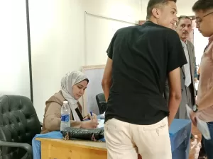 بدء الكشف الطبى على الطلاب الجدد بالمعهد الفنى الصحى بقنا 45 - جريدة المساء