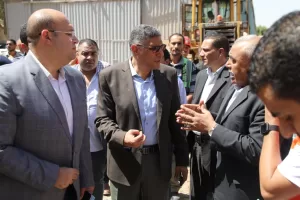 محافظ الجيزة يتفقد الحالة العامة للمحاور والإشغالات بعدد من الأحياء والمراكز 25 - جريدة المساء