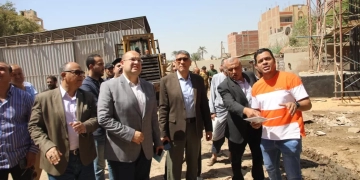 محافظ الجيزة يتفقد الحالة العامة للمحاور والإشغالات بعدد من الأحياء والمراكز 1 - جريدة المساء