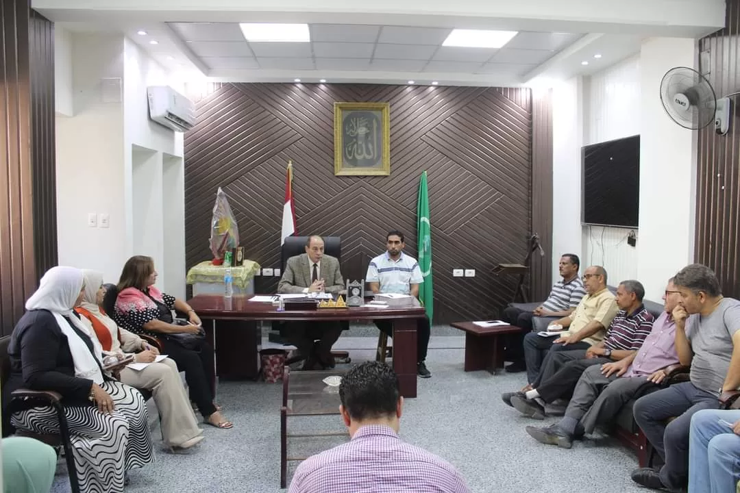 تعليم المنيا يناقش الاستعدادات النهائية لاستقبال العام الدراسي الجديد 19 - جريدة المساء