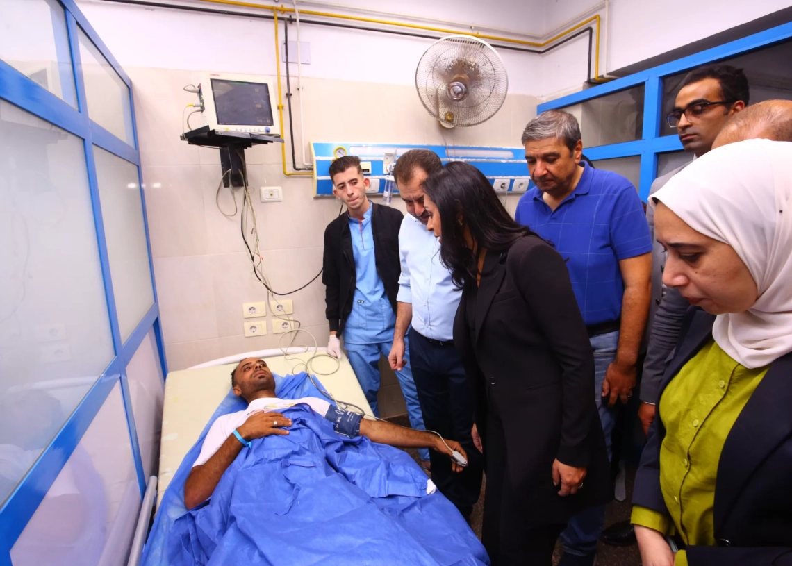 بالصور.. وزيرة التضامن تزور مصابي حادث تصادم قطاري الشرقية 20 - جريدة المساء بالصور.. وزيرة التضامن تزور مصابي حادث تصادم قطاري الشرقية 19 - جريدة المساء