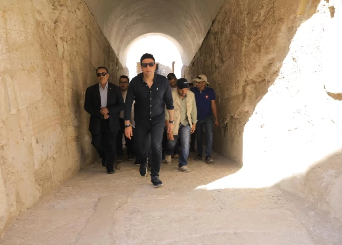 بهدف وضع سوهاج على الخريطة السياحية الدولية.. لجنة برئاسة نائب المحافظ تتفقد عددا من المواقع السياحية والأثرية بأبيدوس 18 - جريدة المساء