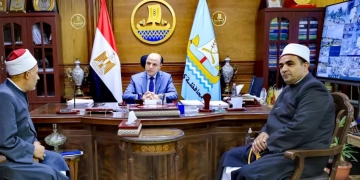 محافظ كفر الشيخ يستقبل القافلة الدعوية للأزهر الشريف 1 - جريدة المساء
