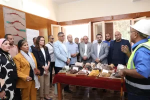 محافظ الجيزة يزور أكبر مناجم للحديد والصلب بالشرق الأوسط في الواحات البحرية 77 - جريدة المساء