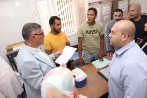 محافظ الجيزة يزور أكبر مناجم للحديد والصلب بالشرق الأوسط في الواحات البحرية 83 - جريدة المساء