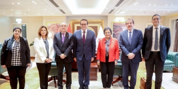  وزير الصحة والسكان يستقبل الممثل المقيم الجديد لمنظمة الأمم المتحدة للسكان (UNFPA) لمناقشة سبل التعاون المشترك 1 - جريدة المساء