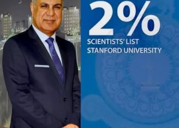 "ماجد القمرى" ضمن أفضل 2 % من العلماء المؤثرين علي مستوي العالم طبقًا لتصنيف جامعة ستانفورد لعام 2024 24 - جريدة المساء