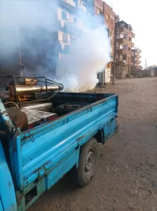 تزامناً مع المبادرة الرئاسية "بداية جديدة لبناء الإنسان "الشرقية تكثف جهودها في مكافحة الذباب والبعوض وناقلات الأمراض 25 - جريدة المساء