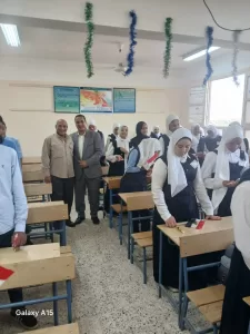 بدء الدراسة بمدرسة الأوسط قمولا الثانوية بقنا 241 - جريدة المساء