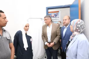 محافظ الجيزة يتفقد مستشفي أطفيح المركزي.. للاطمئنان على الخدمات الصحية المقدمة للمواطنين 25 - جريدة المساء