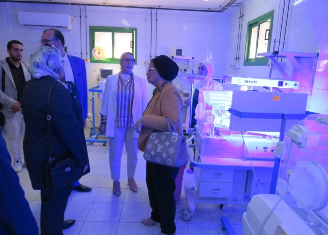 نائبة وزير الصحة تفقدت مستشفى العامرية والمركز الصحي ببرج العرب 19 - جريدة المساء