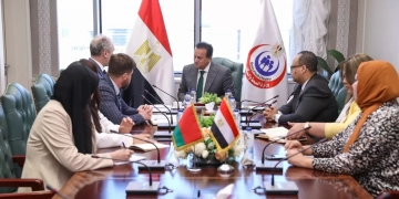 وزير الصحة يستقبل سفير بيلاروسيا بالقاهرة لبحث سبل التعاون في القطاع الصحي 1 - جريدة المساء