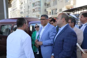 محافظ الجيزة يتابع مخططات التطوير وتحسين الرؤية البصرية لطرق المحافظة 19 - جريدة المساء