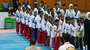 البحر الأحمر يحصد 18 ميدالية ذهبية فى المشروع القومى للموهبة والبطل الأولمبي "تايكوندو" 49 - جريدة المساء