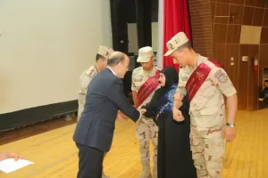 محافظ كفر الشيخ ومدير جمعية المحاربين القدماء يشهدان تكريم أسر الشهداء ومصابي العمليات الحربية 21 - جريدة المساء