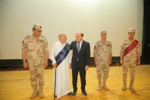 محافظ كفر الشيخ ومدير جمعية المحاربين القدماء يشهدان تكريم أسر الشهداء ومصابي العمليات الحربية 25 - جريدة المساء