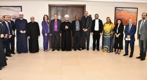وزير الأوقاف يستقبل القس أندريه زكي ووفدًا من مجلس كنائس جنوب إفريقيا وممثلين للكنائس الأمريكية لدعم السلام في الشرق الأوسط 20 - جريدة المساء
