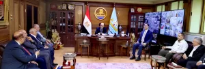 محافظ كفر الشيخ يستقبل مجلس عائلات المحافظة 21 - جريدة المساء