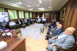 محافظ كفر الشيخ يستقبل وفد المجلس القومي لحقوق الإنسان 25 - جريدة المساء