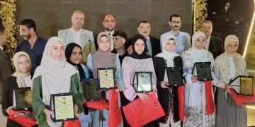 تكريم 400 من المتفوقين بالشهادات العامة وحفظة القرآن الكريم بههيا 2 - جريدة المساء تكريم 400 من المتفوقين بالشهادات العامة وحفظة القرآن الكريم بههيا 1 - جريدة المساء