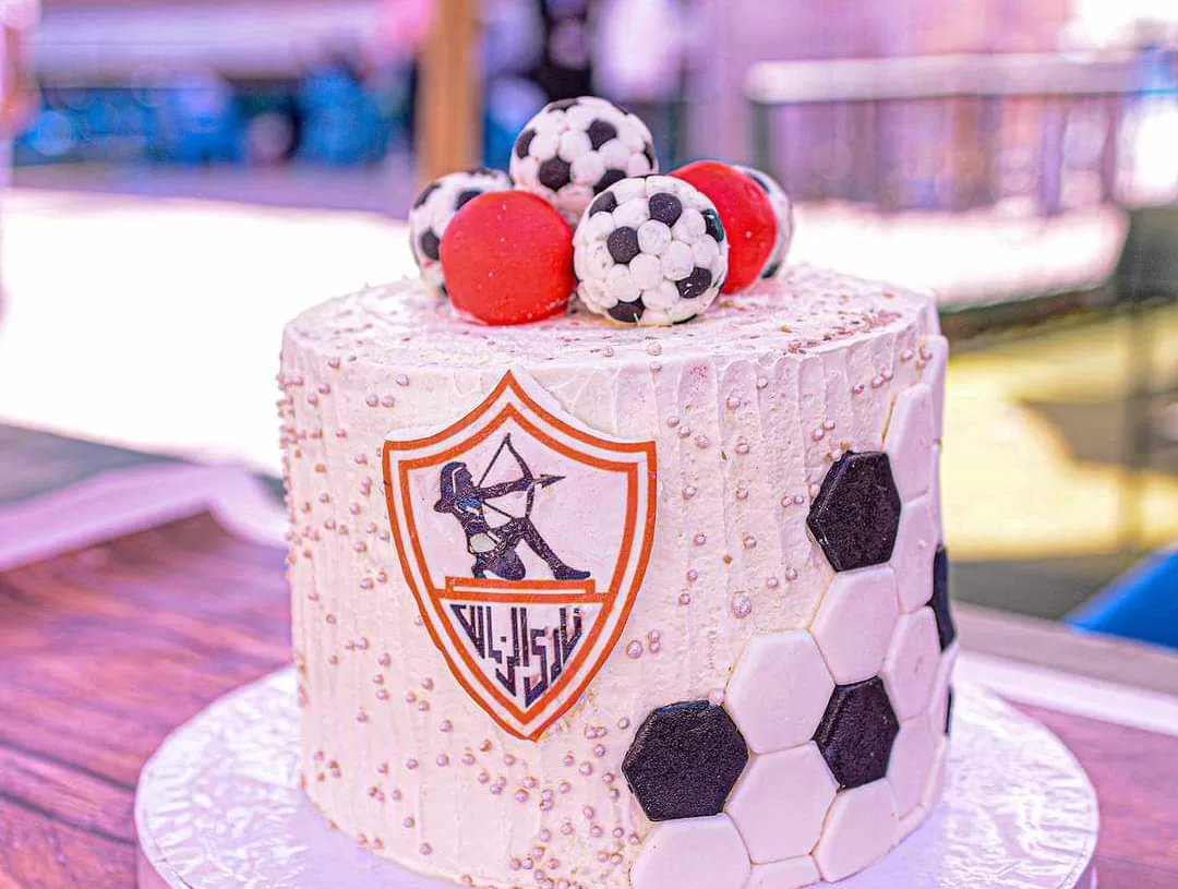 مكونات تورتة نادى الزمالك من داخل القلعة البيضاء 19 - جريدة المساء
