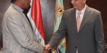 وزير الزراعة يستقبل المدير العام للمنظمة العربية للتنمية الزراعية 1 - جريدة المساء