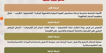 "الزراعة" تنشر رسائل الانذار المبكر لتوعية المزارعين بتجنب الآثار السلبية لتغير المناخ 1 - جريدة المساء