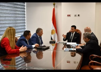 *وزير الشباب يلتقي أعضاء التحالف الدولي للمصريين بالخارج * 18 - جريدة المساء