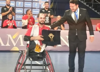 مجدي طلعت هداف كاس العالم وأفضل لاعب في مونديال الكراسي المتحركة لكرة اليد 17 - جريدة المساء