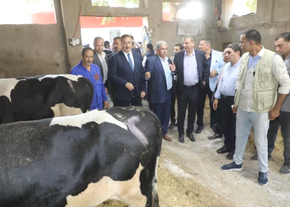 وزير الزراعة ومحافظ المنوفية يتفقدان الجمعية الزراعية بالمصيلحة وميت خلف 17 - جريدة المساء