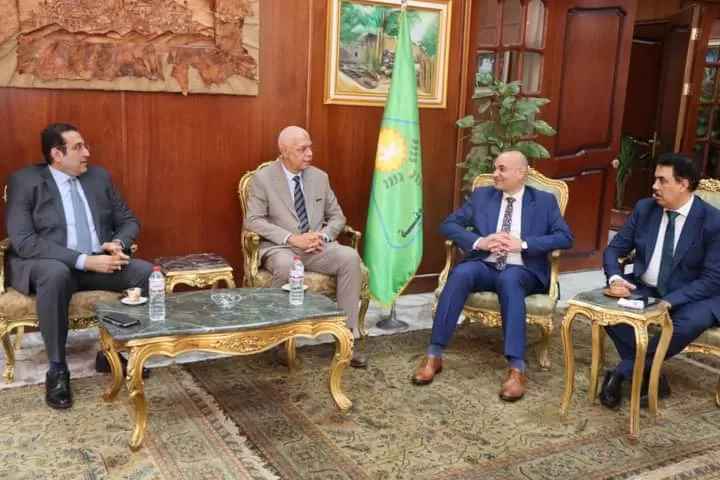 "القاصد" يستقبل رئيس الجامعة المصرية للتعليم الالكترونى 19 - جريدة المساء