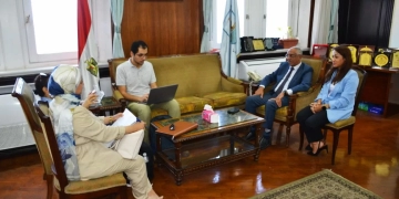 جامعة الإسكندرية تستقبل وفد الوكالة الأمريكية للتنمية الدولية 1 - جريدة المساء