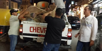 تحرير 94 محضر إشغال و166حالة ضبط و87 إزالة في حملات بمنوف وقويسنا والباجور والشهداء 1 - جريدة المساء