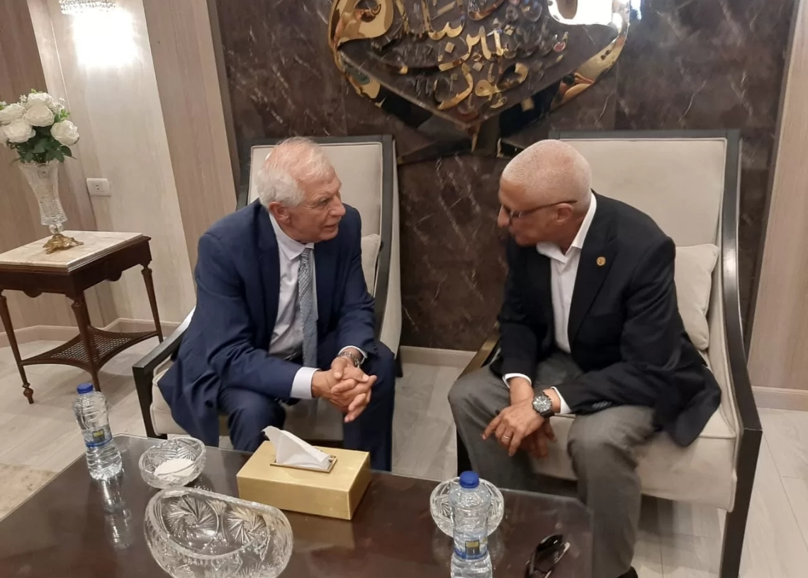 محافظ شمال سيناء يستقبل الممثل الأعلى للشؤون الخارجية والسياسة الأمنية في الاتحاد الأوروبي 19 - جريدة المساء