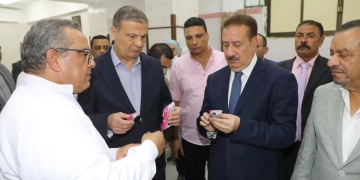 وزير الزراعة و محافظ المنوفية يتفقدان مصنع التغذية المدرسية بقويسنا 1 - جريدة المساء