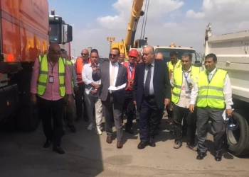 عرب يتابع آخر تجهيزات مطار القاهرة لتجربة الطوارئ 31 - جريدة المساء