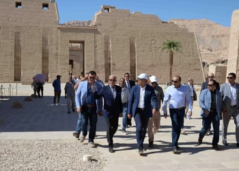 رئيس مجلس الوزراء يتفقد معبد "هابو" بالأقصر 21 - جريدة المساء
