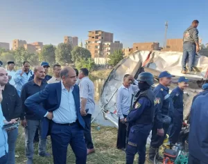 تصادم قطار بجرار في مزلقان ماقوسة بالمنيا يسفر عن 20 مصابا.. وكدوانى يتابع ميدانيا 24 - جريدة المساء