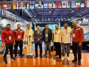 محافظ الشرقية يُهنئ لاعبتي منتخب مصر للكاراتيه من أبناء ههيا حصلتا ميداليتين ذهبية وفضية في بطولة العالم بإيطاليا 25 - جريدة المساء