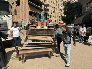 استجابة لشكاوي المواطنين.. محافظة الجيزة تزيل 700 حالة تعد وإشغالات للمحال التجارية والباعة الجائلين بمناطق الهرم (صور) 39 - جريدة المساء